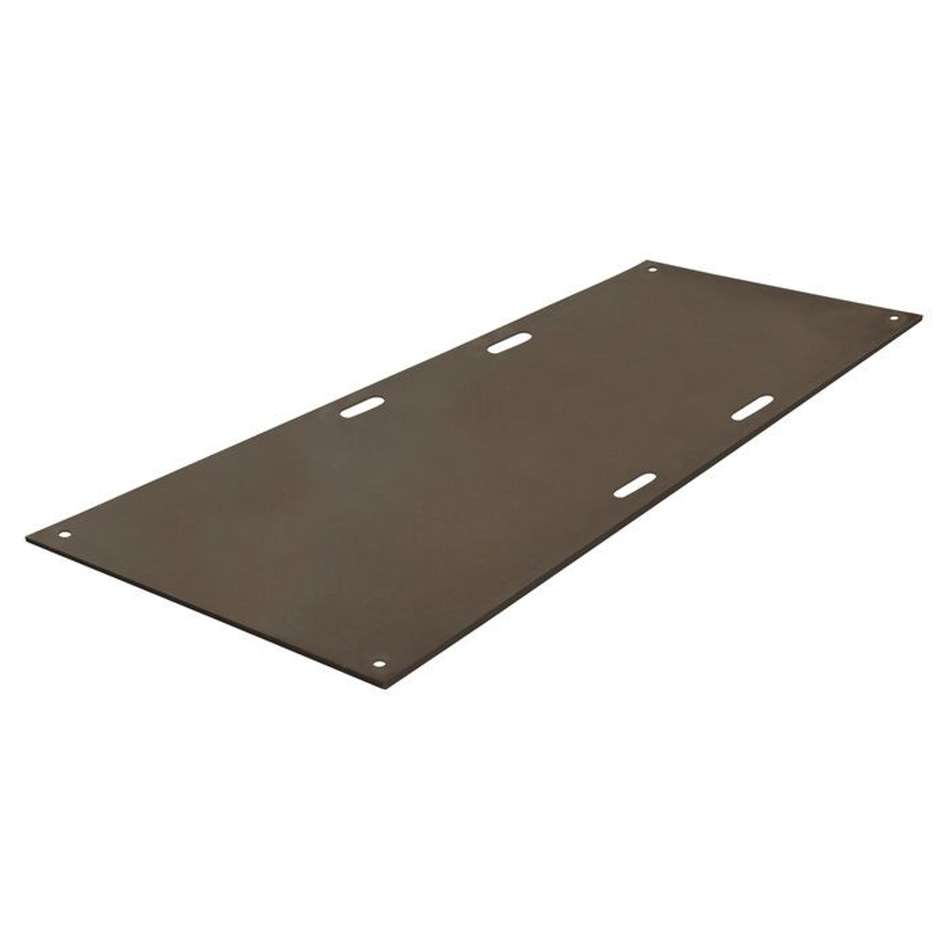 Ground Protection - AlturnaMat - 3' X 8' - Both Sides Smooth - Black - With Hand Holes - 120 Ton Load - AM38S2HH8