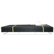 Ground Protection - AlturnaMat - Mat-Pak - (12) 3'X8' Mats - Black - Both Sides Smooth - W/Acc & Hand Holes - 120T - AMCP3S2HH8