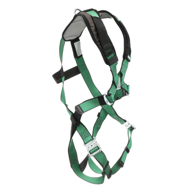 MSA V-FORM+ Harness w/Back D-Ring - Quick Connect Leg Straps - Extra Large - 10206102