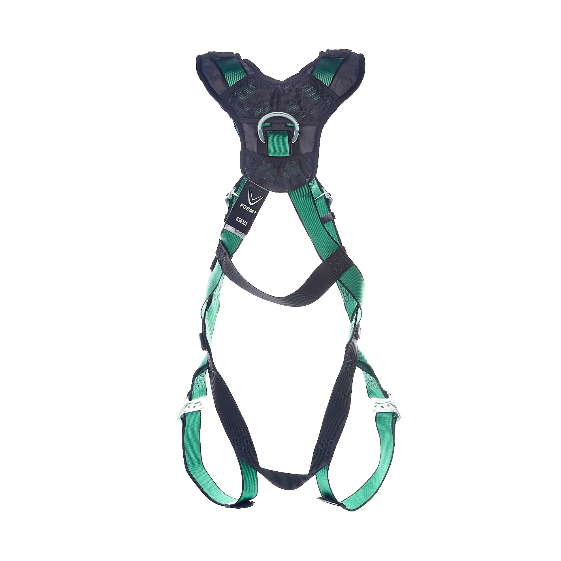 MSA V-FORM+ Harness w/Back & Front D-Rings - Quick Connect Leg Straps - Standard - 10206109