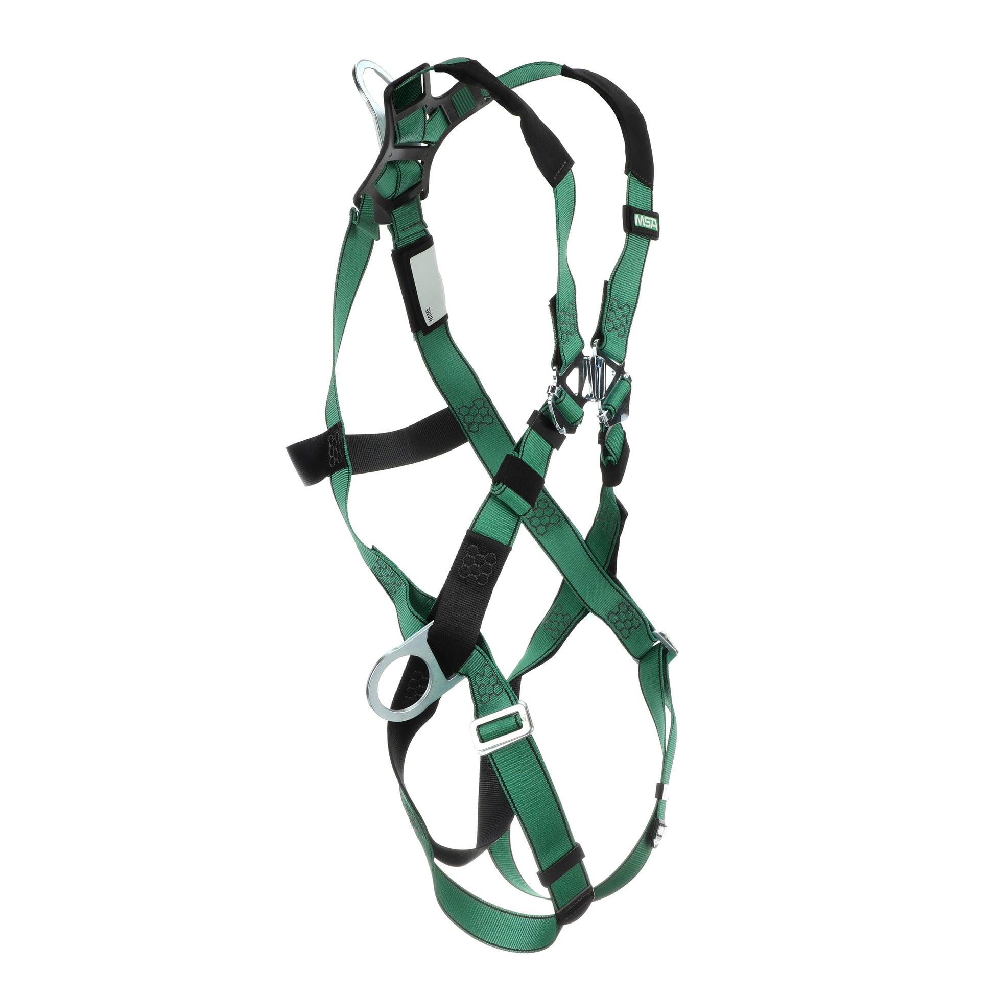 MSA V-FORM Harness w/Back & Side D-Rings - Qwik-Fit Leg Straps - Extra Large - 10197231