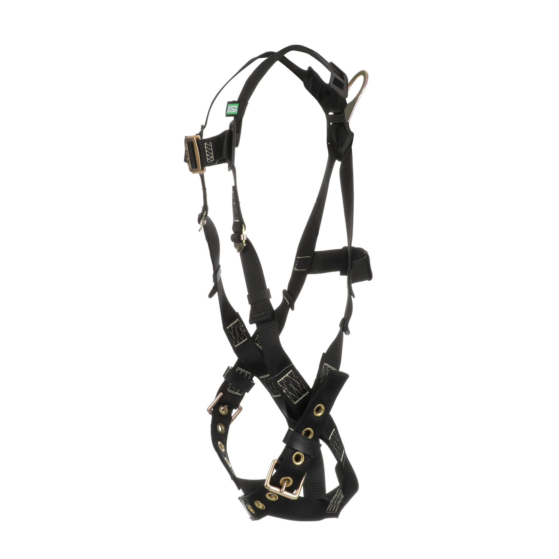 MSA Workman Arc Flash Vest-Style Harness w/Back D-Ring - Qwik-Fit leg straps - Standard (STD) - 10152652
