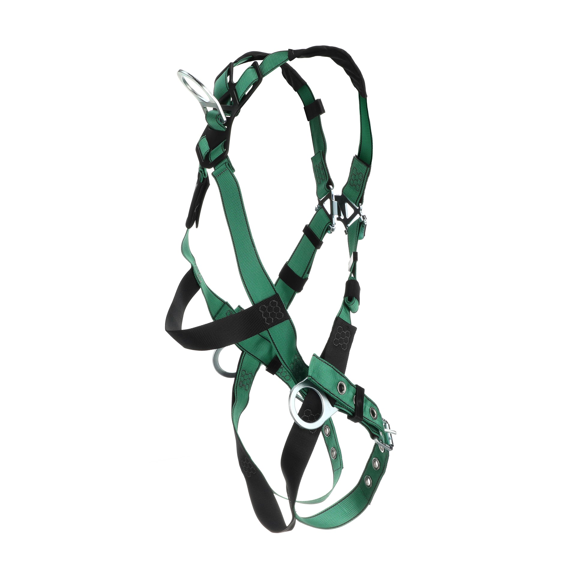MSA V-FORM Harness w/Back & Side D-Rings - Tongue Buckle Leg Straps - Extra Small - 10197214