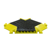 Cable Protector - Bumble Bee - 5-Ch - 1.25" - Y-Section - T-Conn - Black/Yellow - 24 - 000 Lb Load - BB5Y-125-T-B/Y