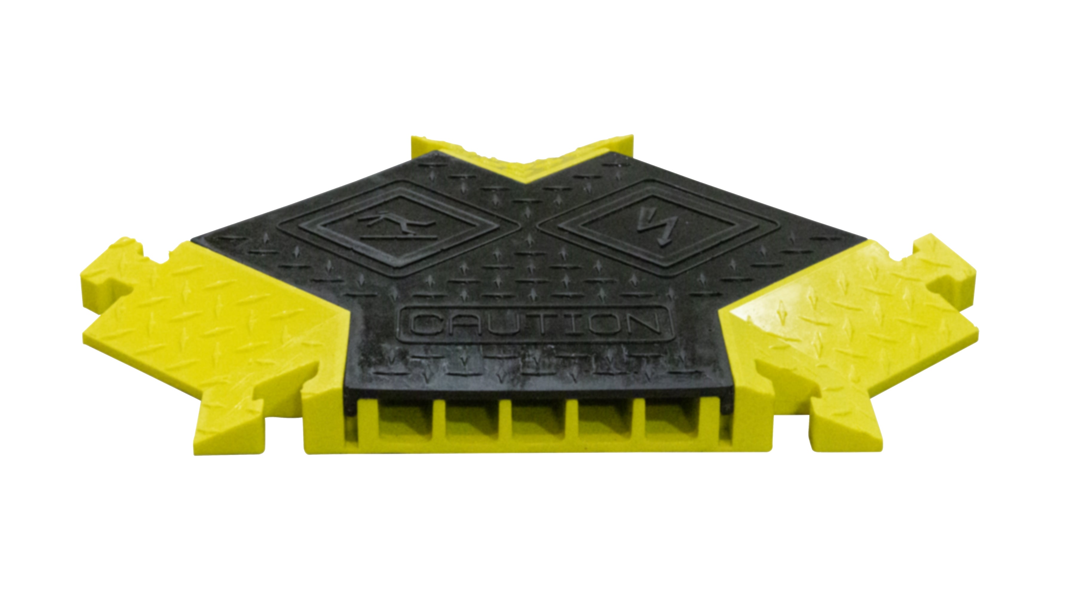 Cable Protector - Bumble Bee - 5-Ch - 1.25" - Y-Section - T-Conn - Black/Yellow - 24 - 000 Lb Load - BB5Y-125-T-B/Y
