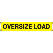 OVERSIZE LOAD BANNER - OVERSIZE LOAD BANNER, 18X96, Banner