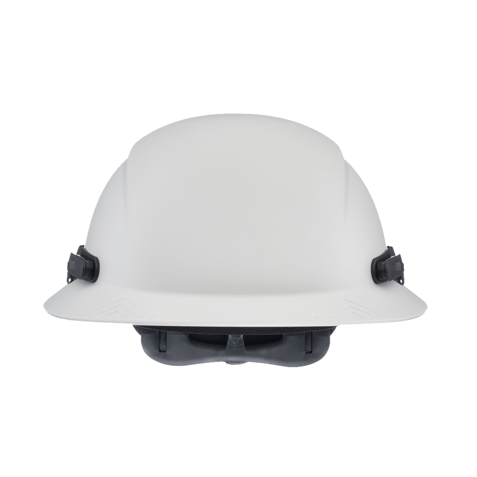 Hardknock Resolve - Full Brim - Class C - Type 2 Safety Helmet - Vented - White - 100-0-100