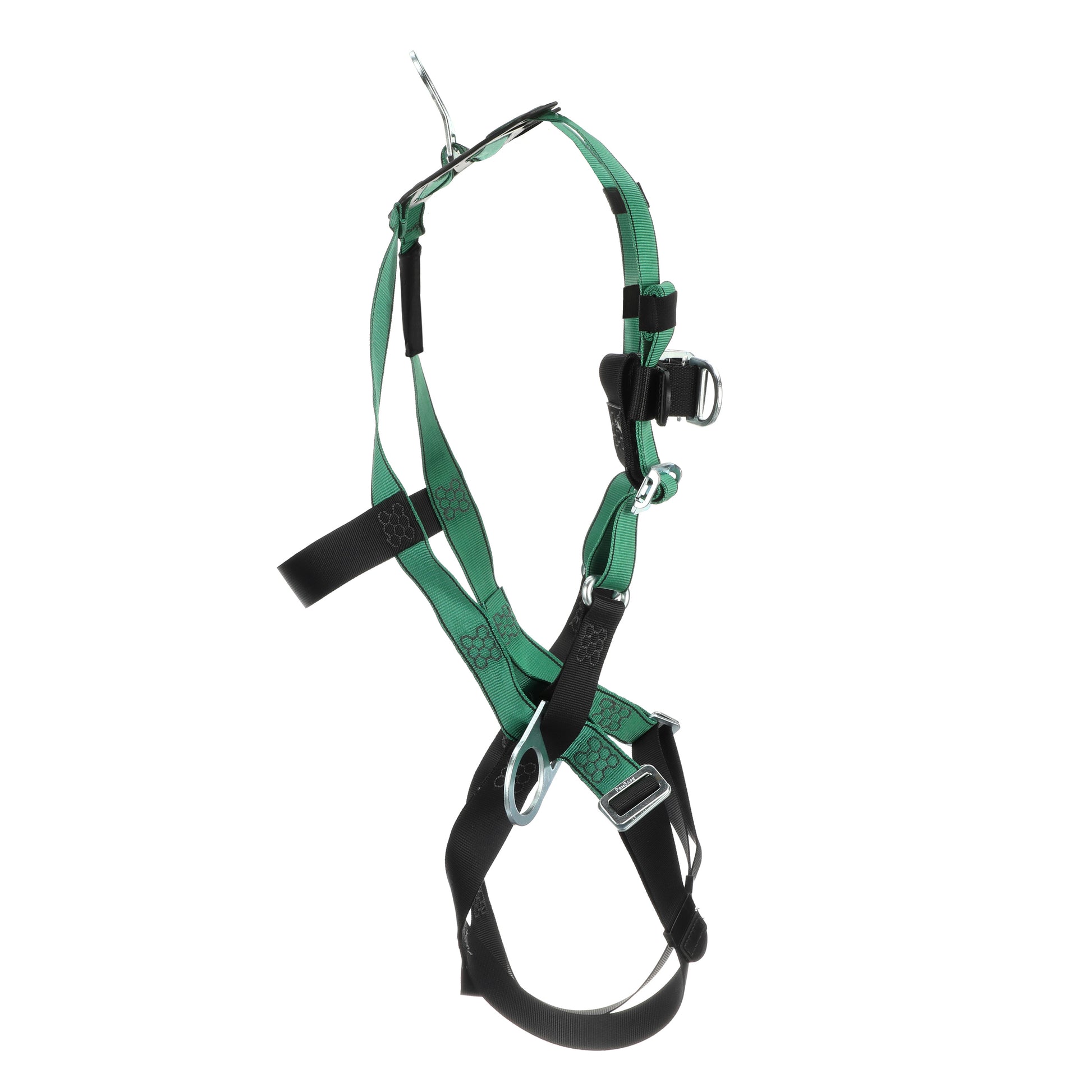 MSA V-FORM Harness w/Back, Front & Side D-Rings - Qwik-Fit Leg Straps - Super Extra Large - 10197438