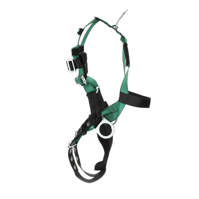 MSA V-FORM Harness w/Back, Front & Side D-Rings - Tongue Buckle Leg Straps - Standard - 10197207