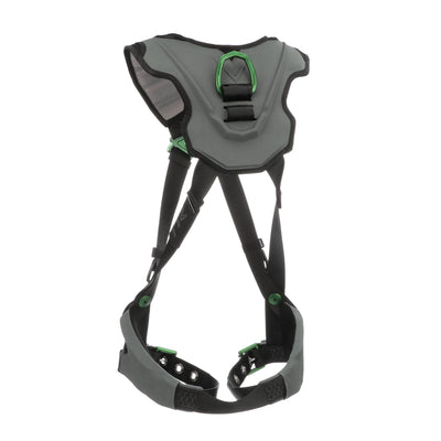 MSA V-FLEX Harness w/Back D-Ring - Tongue Buckle Leg Straps - Extra Large - 10239985