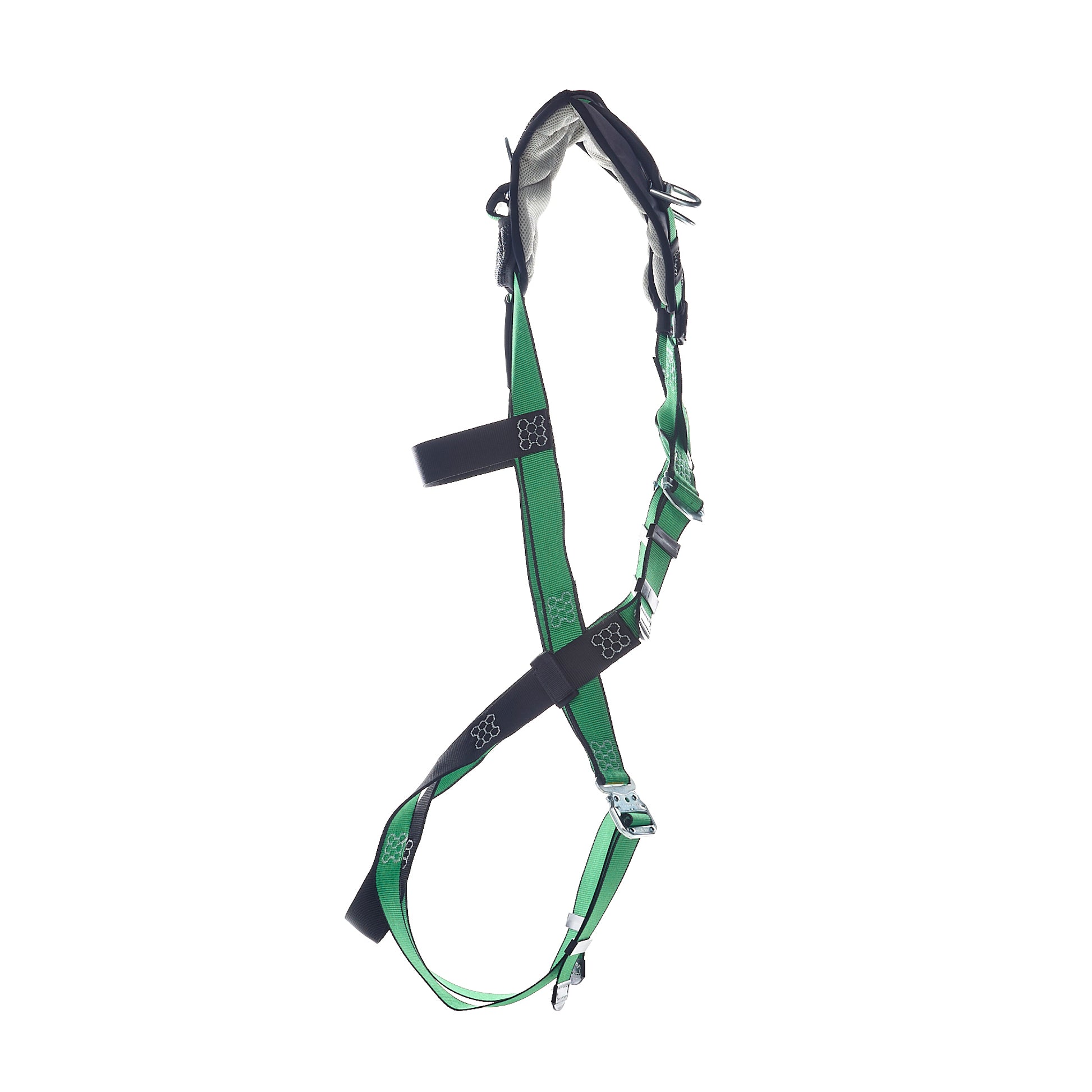 MSA V-FORM+ Harness w/Back, Front & Side D-Rings - Tongue Buckle Leg Straps - Standard - 10206137