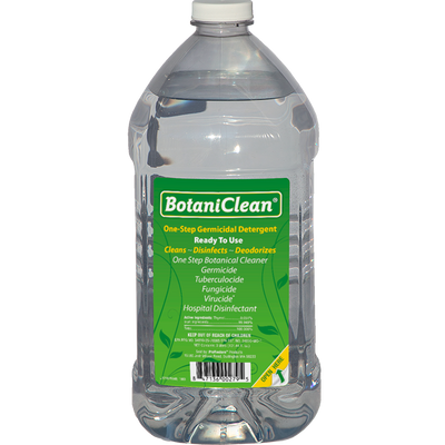 BotaniClean Disinfectant 101812 - 3 Liter Bottle - Case of 4