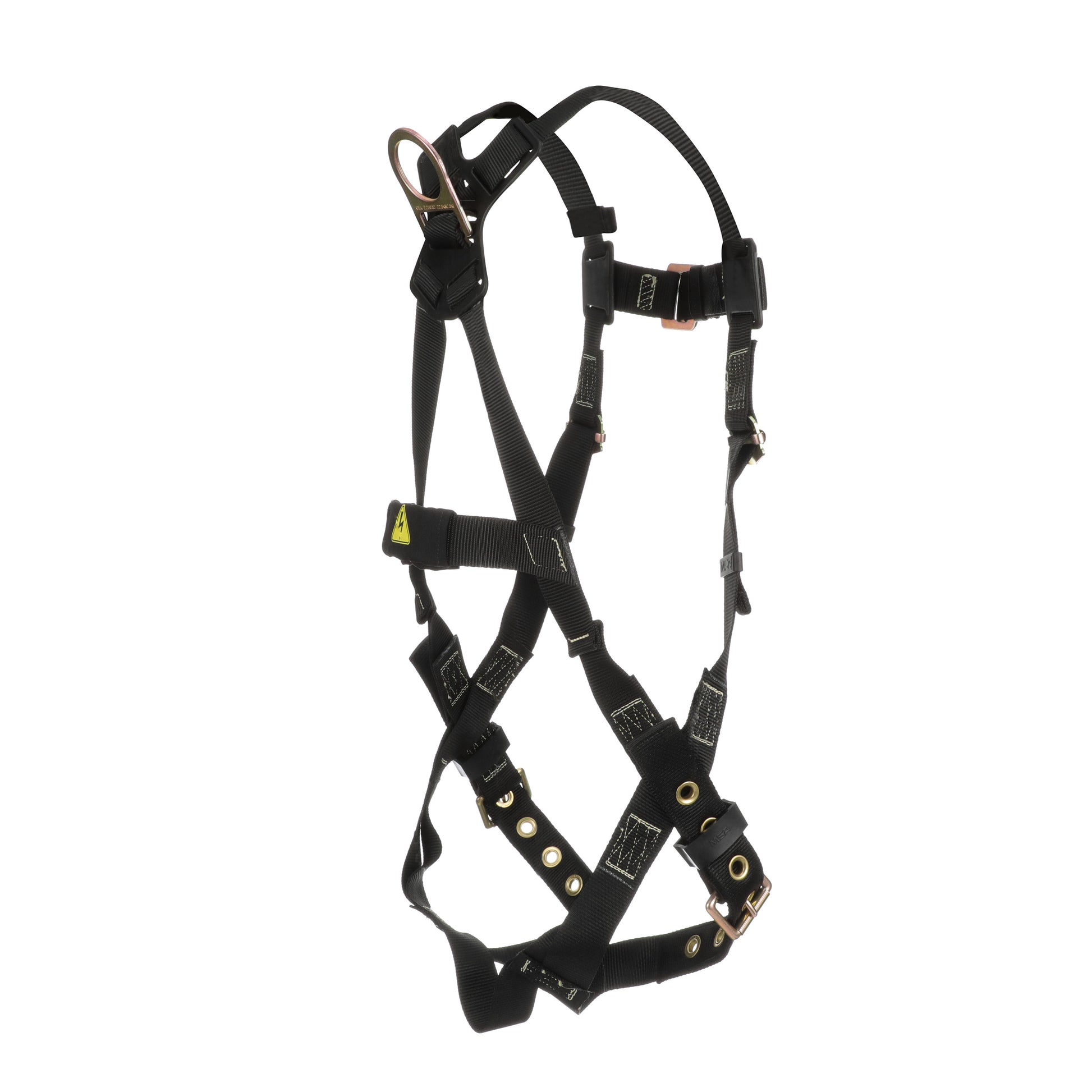 MSA Workman Arc Flash Vest-Style Harness w/Back D-Ring - Qwik-Fit leg straps - Standard (STD) - 10152652
