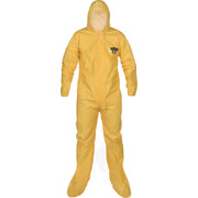 Lakeland ChemMax 1 Serged Seam Coverall - Hood/Boots - C1S414Y