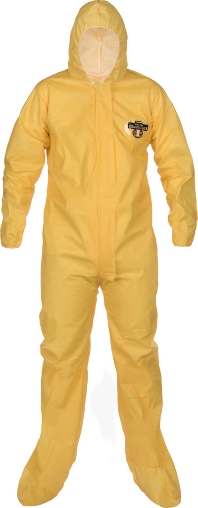 Lakeland ChemMax 1 Serged Seam Coverall - Hood/Boots - C1S414Y