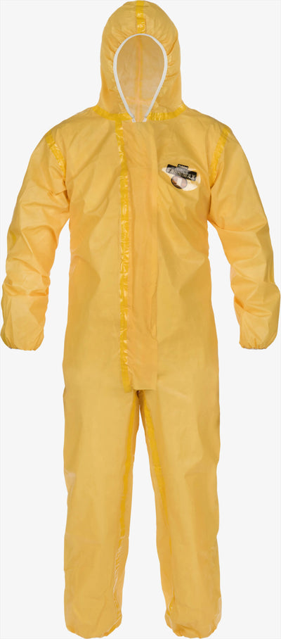 Lakeland ChemMax 1 Sealed Seam Coverall - Hood, Elastic Wrist/Ankle - C1T130Y