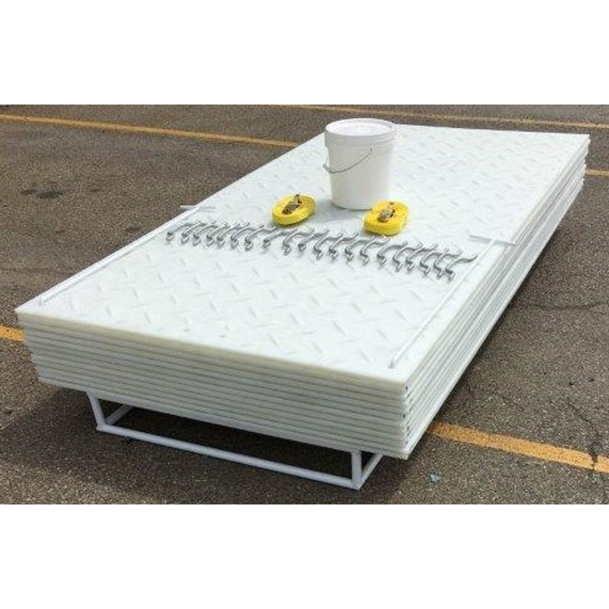 Ground Protection - AlturnaMat - Mat-Pak - (12) 3' X 8' Mats - Clear - W/ Accessories 120 Ton Load - CMCP3