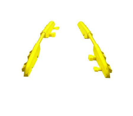Cable Protector - Linebacker - General Purpose - 5-Ch - 1.25" - ADA Ramp Rail - Yellow - CPRL-5GP-Y