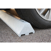 Plastic Car Parking Stop - 6' Standard - 72" X 4" X 6" - Grey - No Hardware - CS6S-G