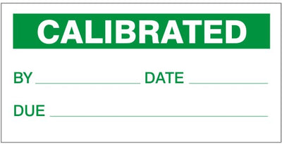 CALIBRATED BY LABELS