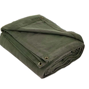 Eagle Industries Canvas Tarp FR 20' x 40' Olive Drab - CAN-FR-2040