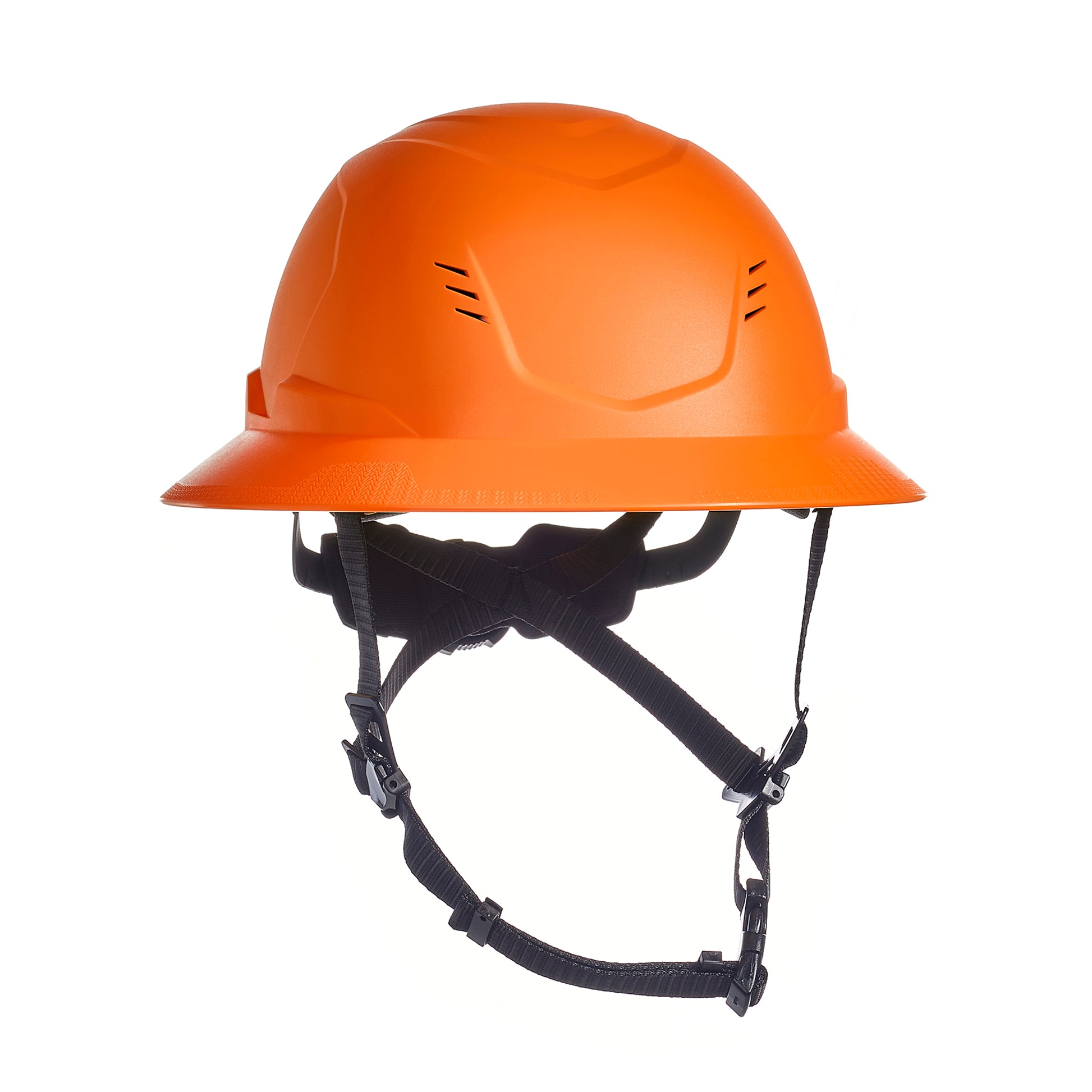 MSA V-Gard H2 Full Brim - Type II Class C - Mips - Safety Helmet - Vented - Orange - 10250610
