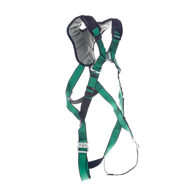 MSA V-FORM+ Harness w/Back & Front D-Rings - Quick Connect Leg Straps - Standard - 10206109