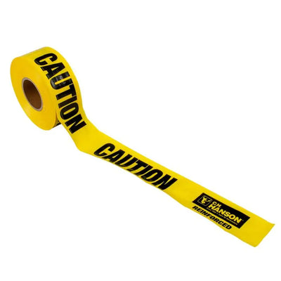 Caution Barricade Tape 3" x 500' x 5 Mil Reinforced - 16030