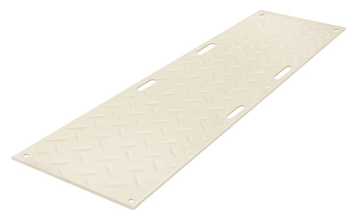 Ground Protection - AlturnaMat - 2' X 8' - Clear - With Hand Holes - 120 Ton Load - CM28HH8