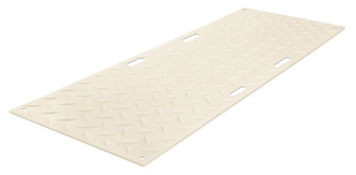 Ground Protection - AlturnaMat - 3' X 8' - Clear - With Hand Holes - 120 Ton Load - CM38HH8