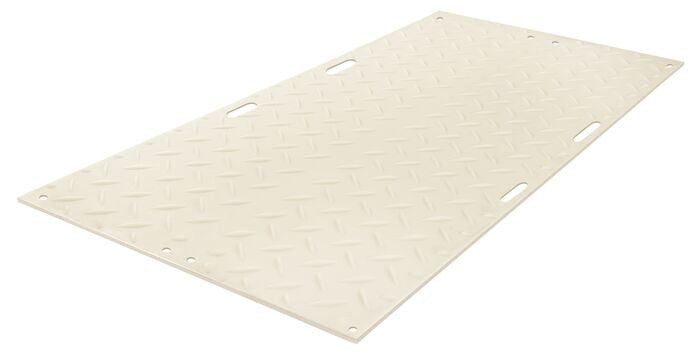 Ground Protection - AlturnaMat - 4' X 8' - Clear - With Hand Holes - 120 Ton Load - CM48HH8