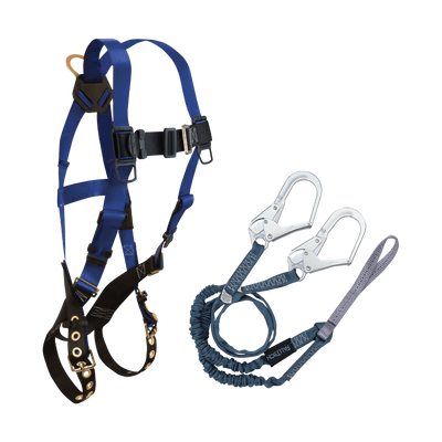 FallTech Harness and Lanyard 2-pc Combination 7016 with 8259Y3L - CMB1659Y3L