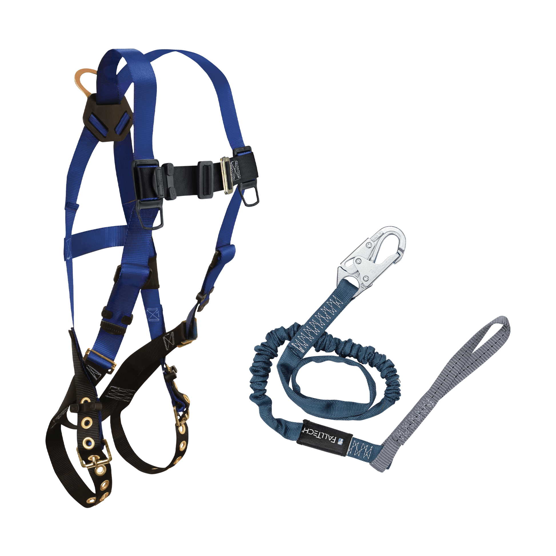 FallTech Harness and Lanyard 2-pc Combination 7016 with 8259L - CMB168259L
