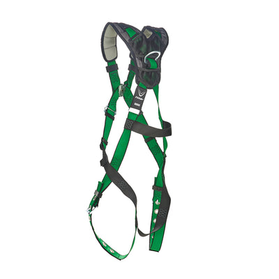 MSA V-FORM+ Harness w/Back D-Ring - Tongue Buckle Leg Straps - Extra Large - 10206086