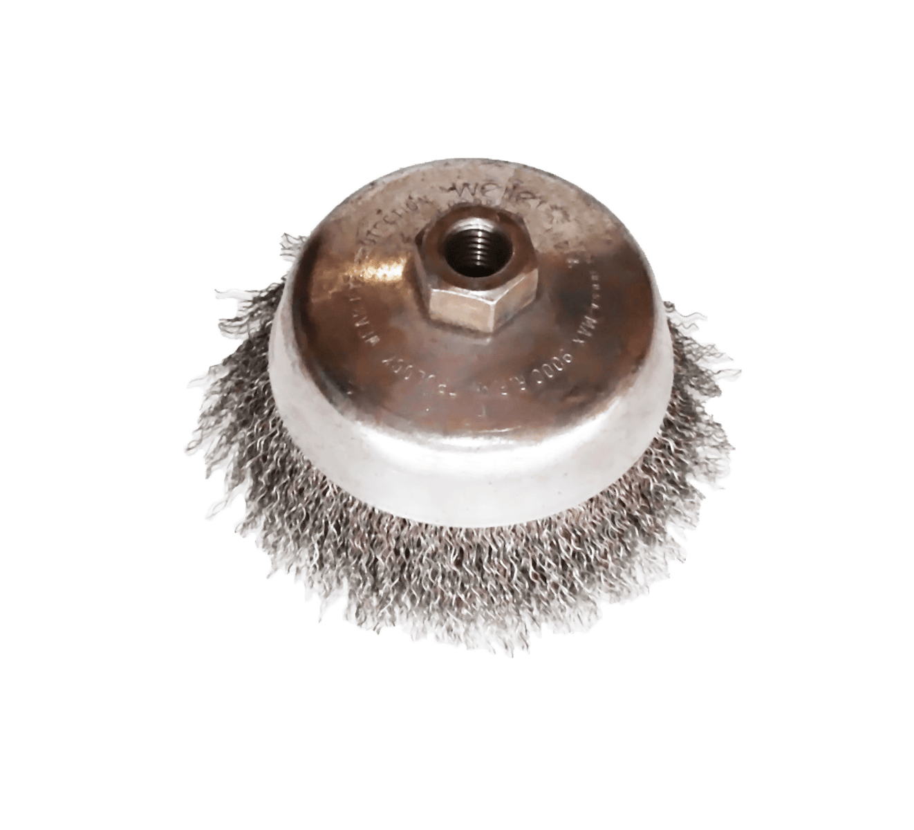 Aargo 4in wire cup brush twisted - 572068