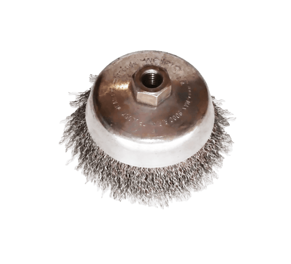 Aargo 4in wire cup brush twisted - 572068