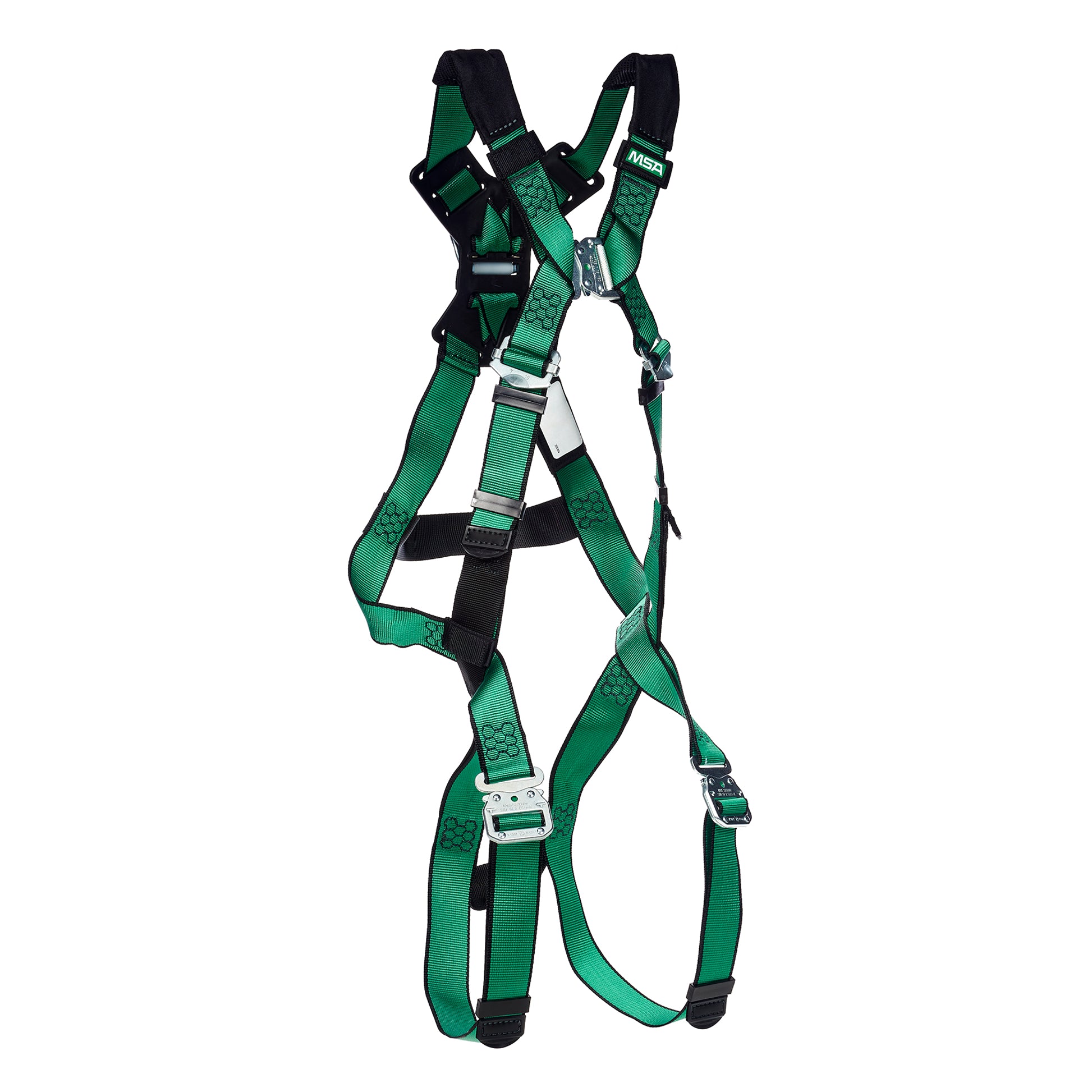 MSA V-FORM+ Harness w/Back D-Ring - Quick Connect Leg Straps - Standard - 10206133