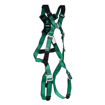 MSA V-FORM+ Harness w/Back D-Ring - Quick Connect Leg Straps - Standard - 10206133