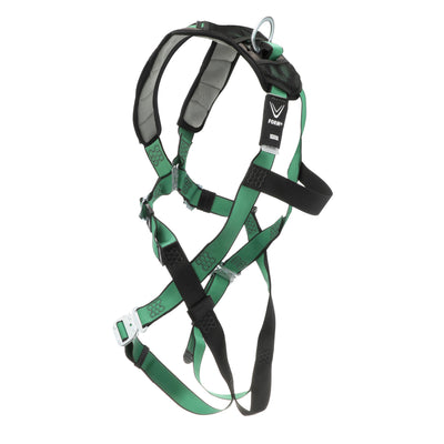 MSA V-FORM+ Harness w/Back D-Ring - Quick Connect Leg Straps - Extra Large - 10206102