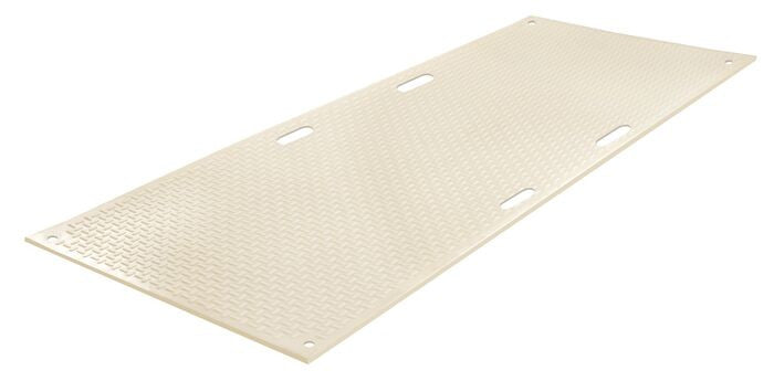 Ground Protection - VersaMAT - 3' X 8' - Clear - With Hand Holes - 120 Ton Load - CV38HH8