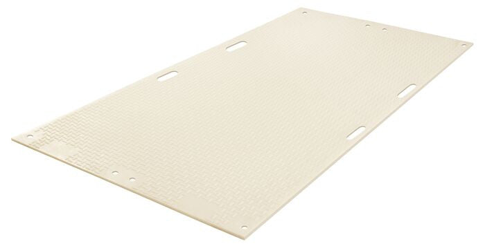 Ground Protection - VersaMAT - 4' X 8' - Clear - With Hand Holes - 120 Ton Load - CV48HH8