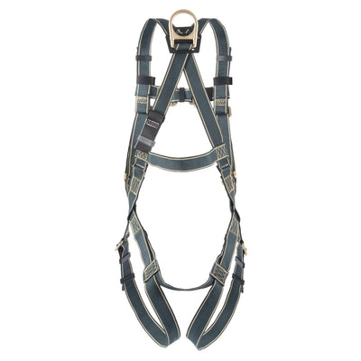 MSA Gravity Suspension Harness w/Back, Front, Belly, & Side D-Rings - Lumbar, Shoulder & Leg Padding - Small - 10150453
