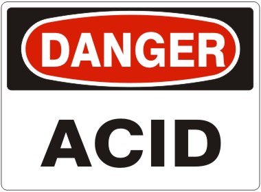 ACID - DANGER SIGN