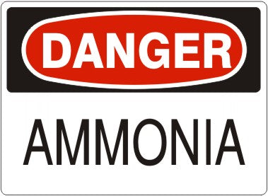 AMMONIA - DANGER SIGN