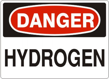 HYDROGEN - DANGER SIGN