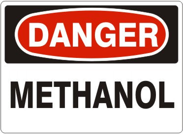 METHANOL - DANGER SIGN