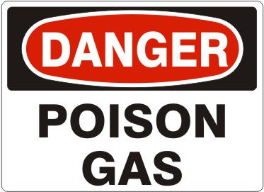 POISON GAS - DANGER SIGN