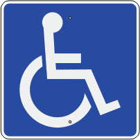 HANDICAPPED PICTO - HANDICAPPED PARKING SIGN