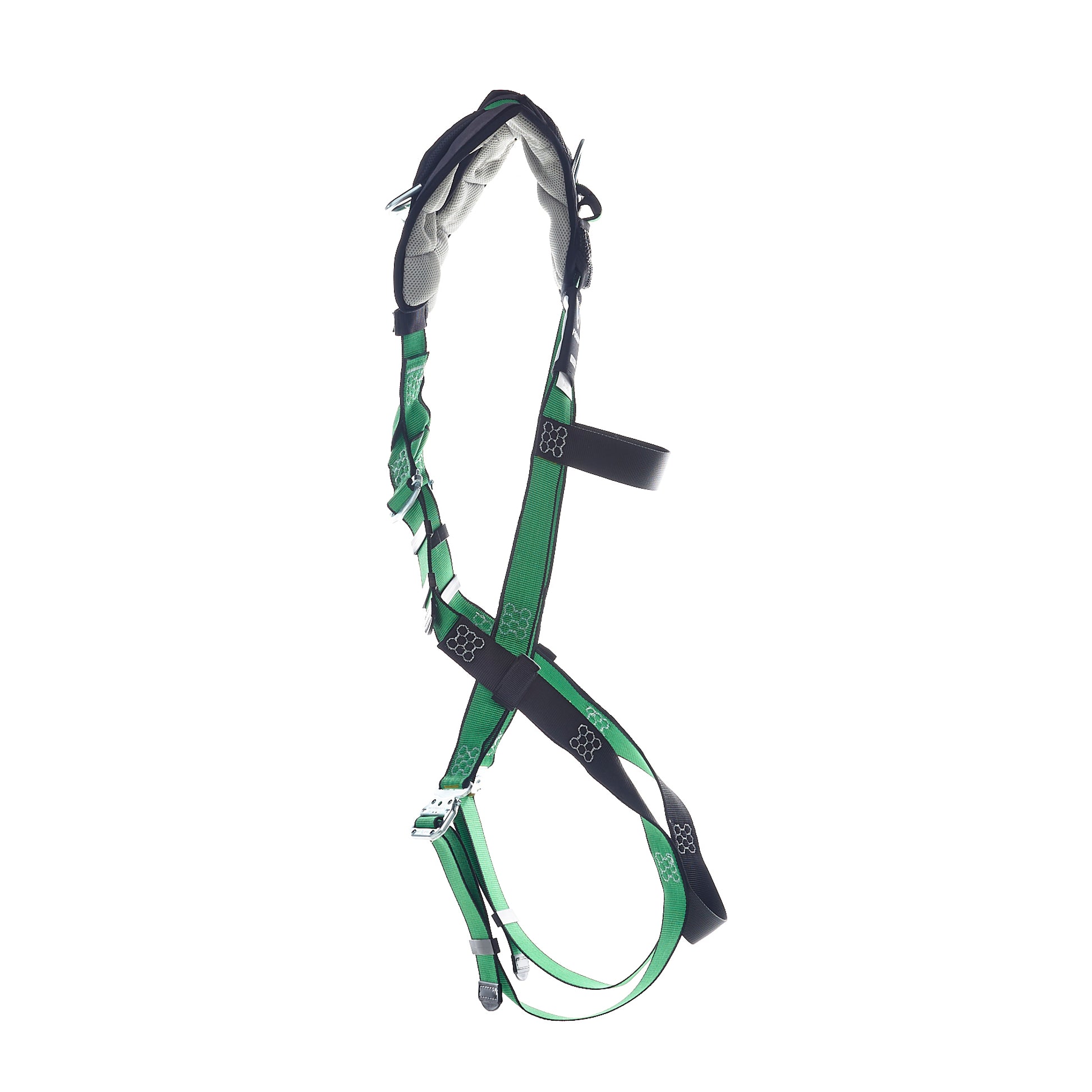 MSA V-FORM+ Harness w/Back, Front & Side D-Rings - Tongue Buckle Leg Straps - Standard - 10206137
