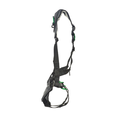 MSA V-FLEX Standard Harness w/Back & Front D-Rings - Tongue Buckle Leg Straps - Standard - 10211321